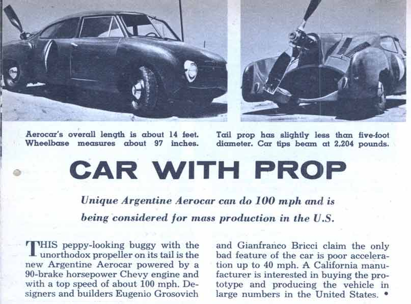 Illustration for article titled Is there anything cooler than a car with a giant propeller?